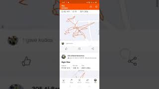 افضل برنامج يعرفك سرعتك والمسافه اللي بتعملها في أي رياضة ♥️🏁 |strava #short screenshot 5