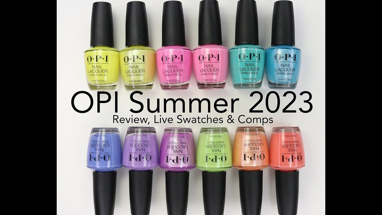 OPI Mini Nail Lacquer Little Bits of Neon 3.75 mL