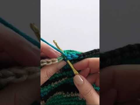 フィッシュ/スリップ・スティッチ・アンド・パス How to slip stitch #crochet #crochet101 #crochetprojects
