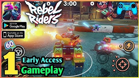 Rebel Riders Global Launch Beta Gameplay Walkthrough (Android/iOS) Part 1