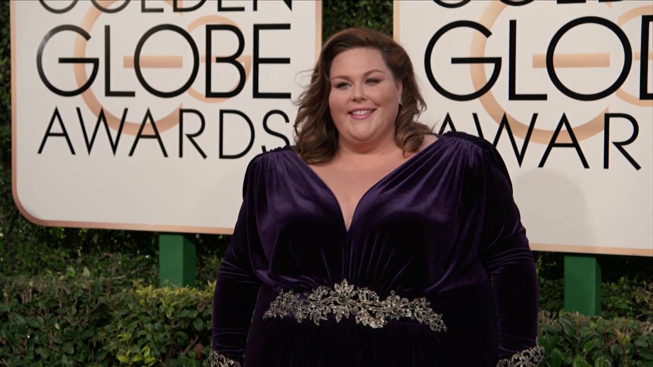 chrissy metz golden globes dress Golden Globes 2019: Everything to Know About Chrissy Metz's Custom Tanya Taylor Gown