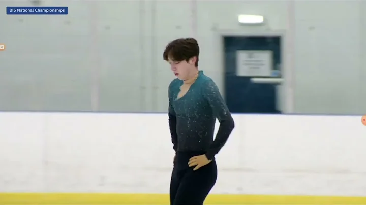 Connor Bray Junior Short Program British Champions...