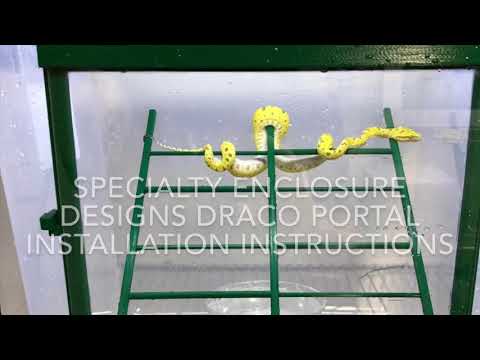 Specialty Enclosure Designs Draco Portal Installation Instructions