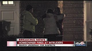 Homeowner fires at intruders on northeast side