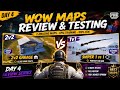 Day 4 WOW Maps Review 🔥 Best Sniper & Garage Maps Tested | PUBG Mobile WOW Maps | #pubgmobile #pubg