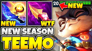 TEEMO CAN HIT LEVEL 20 NOW?! NEW ITEM DOUBLES POISON ON-HIT