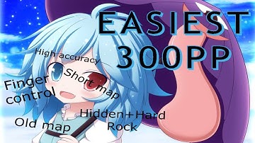 Easiest 300pp for 5 digit old map HDHR finger control acc players