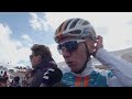 Romain bardet  interview  larrive  etape 15  tour ditalie 2024