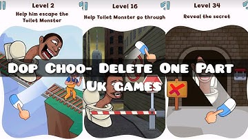Dop Choo- Delete One Part | Level 1-30 | iOS Android | Gameplay | (Uk Games)