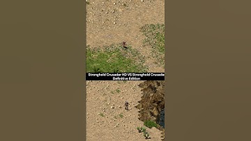 Stronghold Crusader HD VS Stronghold Crusader Definitive Edition.