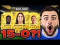 I CHEATED TO GET 15-0 WITH THE BEST 500K TEAM!