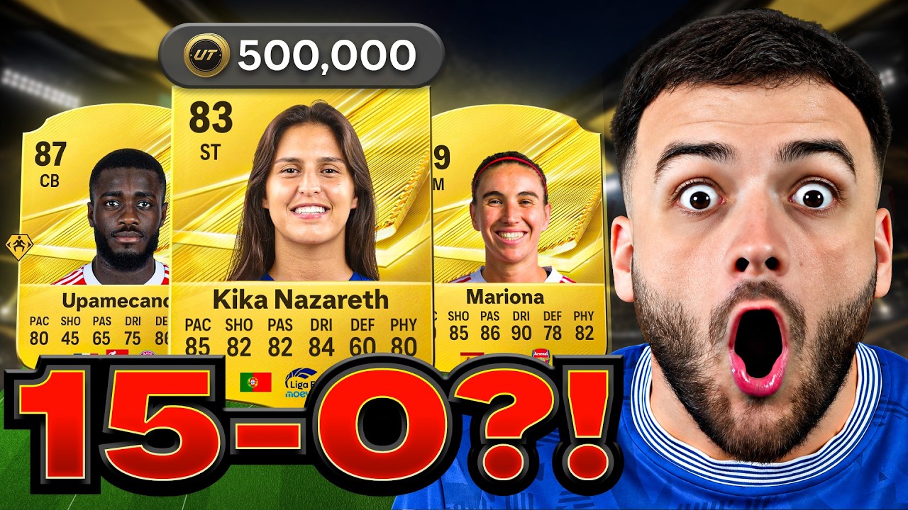 I CHEATED TO GET 15-0 WITH THE BEST 500K TEAM!