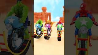 Hulk Tung Tung Tung Sahur And Spider-man Funny Moments #funny #animation #scaryteacher3d