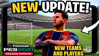 UPDATE! ✅ PES 2021 MOBILE WITH NEW TEAMS AND LEGENDS ON ANDROID! UPDATE! ✅ PES 2021 MOBILE WITH NEW TEAMS AND LEGENDS ON ANDROID!
