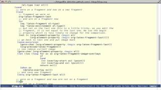 Using the cursor to toggle LaTeX overlays in org-mode