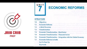 JAIIB IE&IFS May 2025 | Economic Reforms | IE&IFS Module A Unit 7 MCQs & Cases
