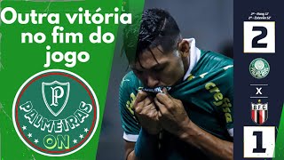 Palmeiras 2x1 Botafogo-SP - Copa do Brasil. Vitória outra vez no fim do jogo!