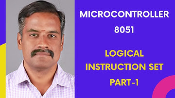Logical Instruction Set-8051-Part-1