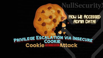 Privilege Escalation via Insecure Cookie – How We Accessed Admin Data!