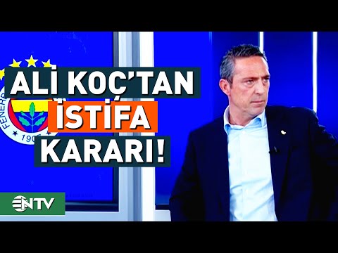 Fenerbahçe Ligden Çekiliyor Mu? Ali Koç'tan Açıklama! | NTV