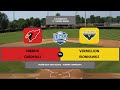 Baseball hibbing cardinals vs vermilion ironhawks day one