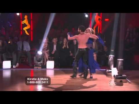 Kirstie Alley and Maksim Chmerkovskiy Dancing with the Stars fox trot