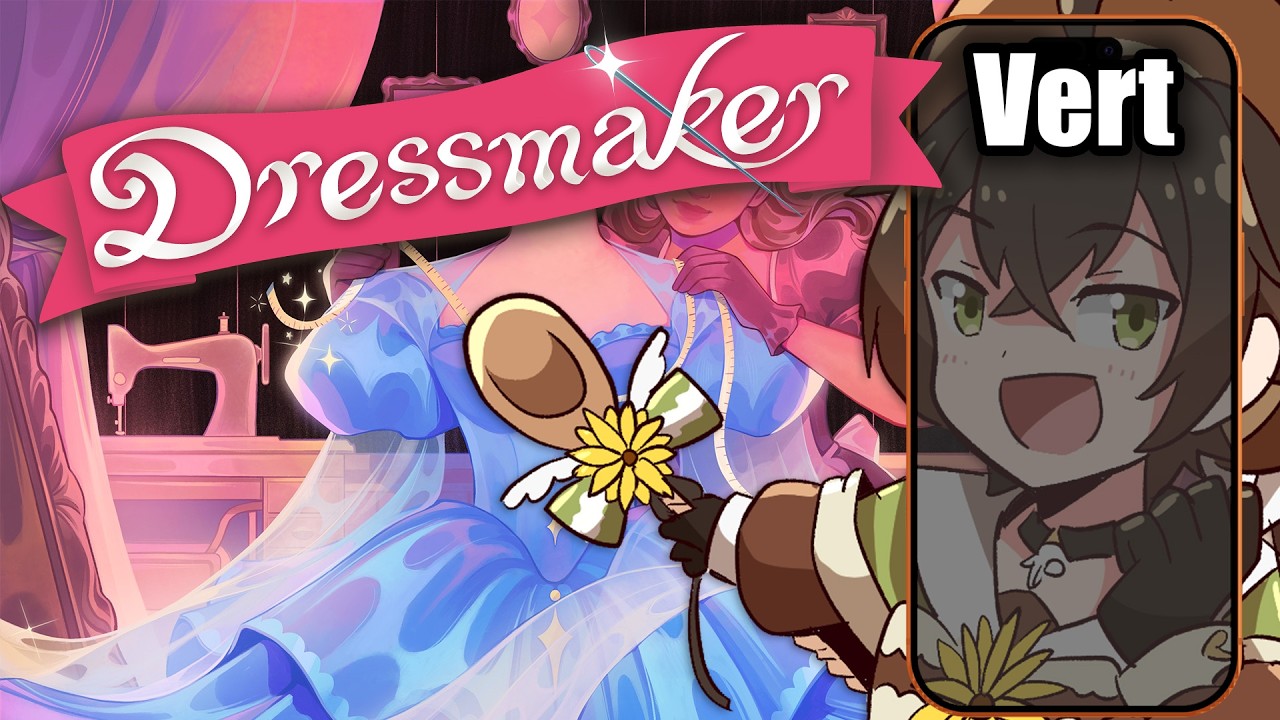 (Vertical) Guys can make dresses too! 【Dressmaker】 Don't leave me out on the fun
