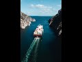 Giant Container Ship in Narrow Canal | Unreal Scale 🚢 #viralreels #titanic#shorts #merchantmarine