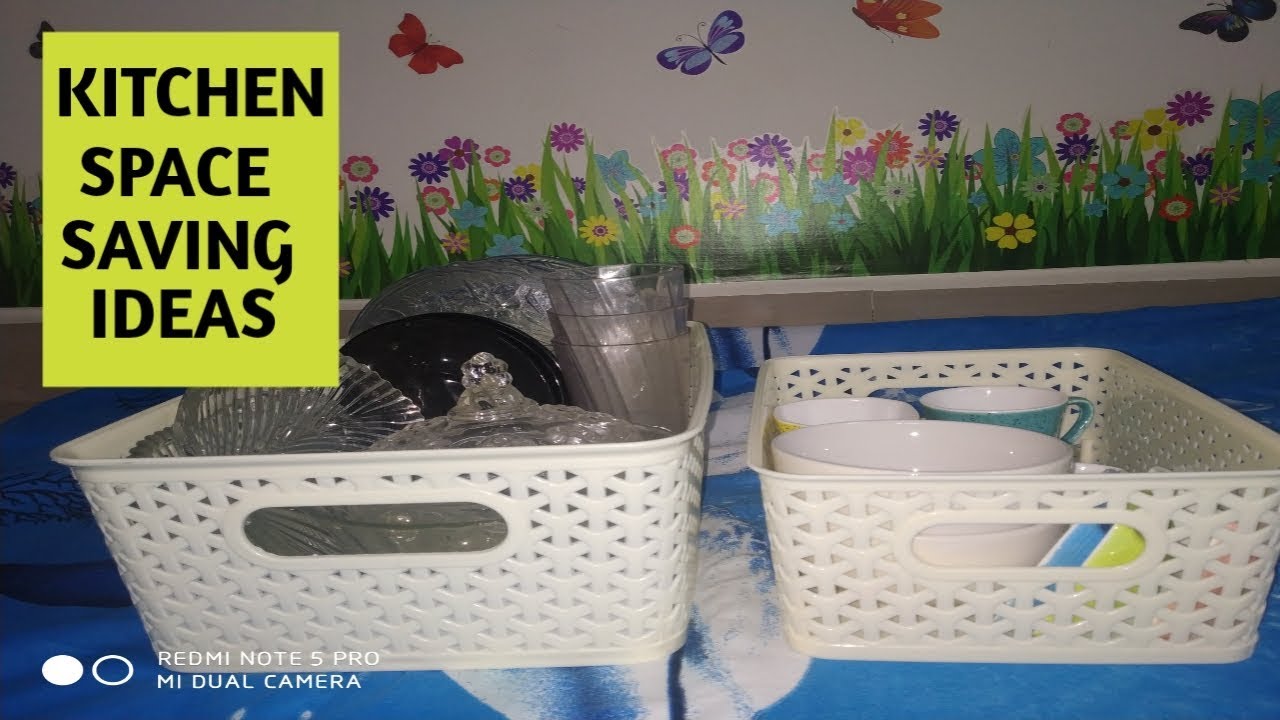 Small Kitchen organizing ideas in tamil/shelf organizing with glassware