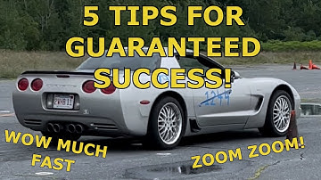 Top 5 Tips To Guaranteed Success At Your First Autocross Event