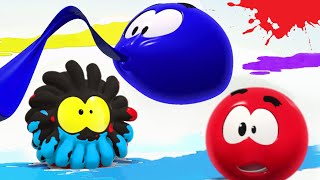 Colors Fun With Wonderballs | Paint Throwing | Cartoons For Kids #wonderballs #cartoon