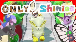 Beating Pokemon Only Using Shinies!