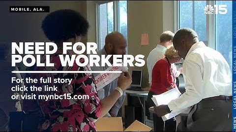 Heightened tensions over election integrity driving poll workers away - NBC 15 WPMI