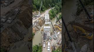 Broken Bridge Restored Step by Step | From Concrete Work to Smooth Road