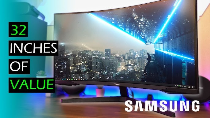 Samsung - Ecran PC Gamer Incurvé - SAMSUNG - ODYSSEY G5 - G55A