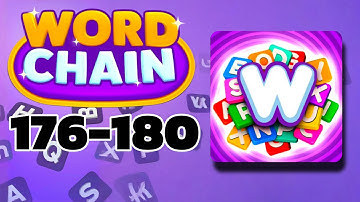 WORD CHAIN level 176 177 178 179 180