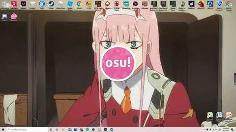 Osu taiko with keyboard and mouse