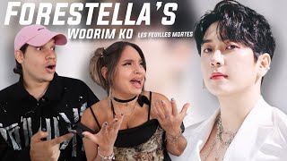 I'M IN LOVE 🤩 Latinos React to Forestella's Woorim Ko - Les feuilles mortes