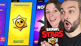 100 PRIX STARR GRATUIT SUR BRAWL STARS ! MEGA PACK OPENING