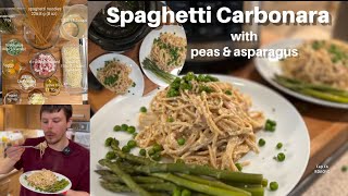 Spaghetti Carbonara, Asparagus & Peas in Less Than 30 minutes. by Pressure Cooked: Simple, Healthy Meals. 75 views 3 months ago 17 minutes