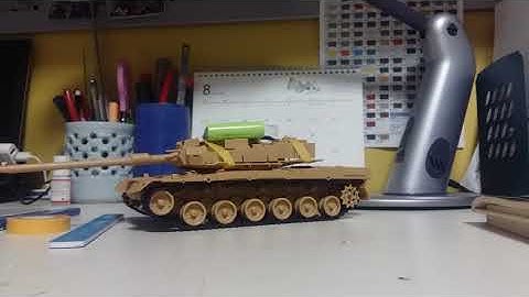 Academy 1/35 R.O.K MBT K2 Black panther R.C conversion-part 9 final test-1