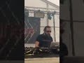 Playing my own track at a Trance festival! 😬