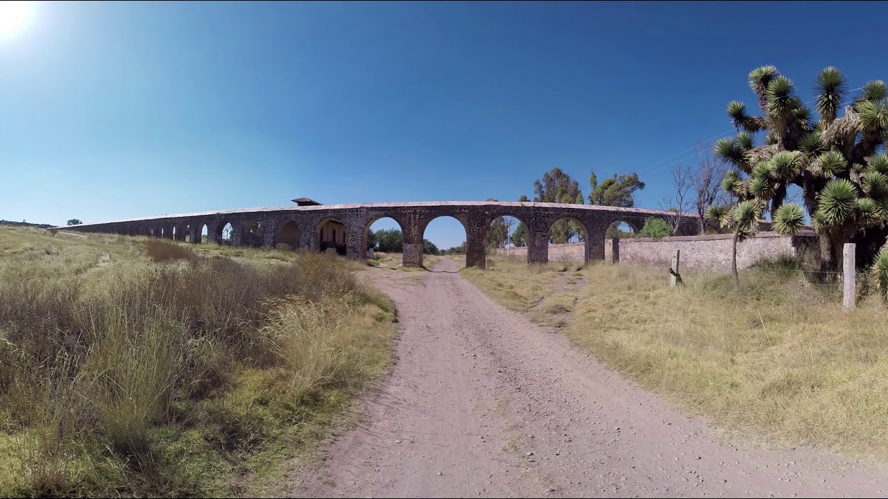 Acueducto Padre Tembleque 360º - YouTube