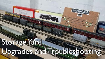 21.StorageYard - Extra sidings, Dcc point control and Troubleshooting