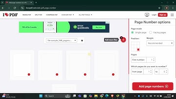 How To Add Page Number in PDF File - Quick Help