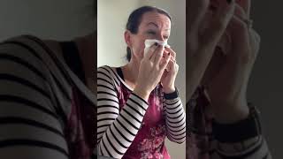 2 big tissue sneezes