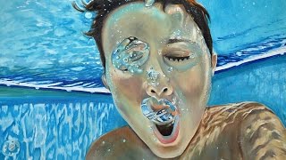 painting underwater oil