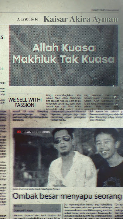 #NewRelease | Matta Feat. Derry Sulaiman - Allah Kuasa Makhluk Tak Kuasa #NewRelease | Matta Feat. Derry Sulaiman - Allah Kuasa Makhluk Tak Kuasa