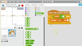 Scratch: Random Numbers Part 1 (Random x)