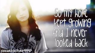 Demi Lovato - Trainwreck (Lyrics Video)